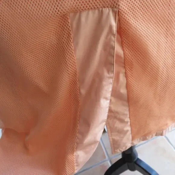 Kenneth Cole New York Trench Coat M Apricot Long Women's - Picture 14 of 14